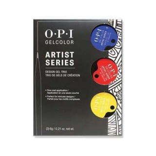 OPI GelColor Artist Series Design Gels Trio- Trial kit Defining Colors (3 Colors)